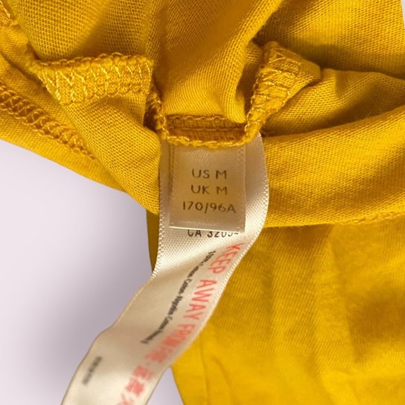 Anthropologie | Women’s | Mustard Yellow Mock Neck Long Sleeve | Size: Medium - Picture 7 of 8